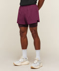 Running 4" 2in1 Shorts - Strength Pink/Cherry Purple — imagem 1