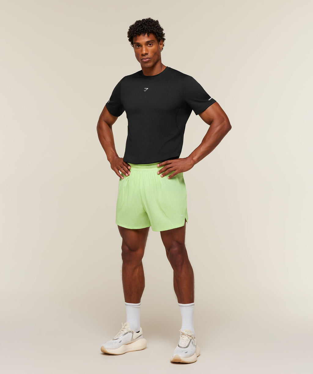 Running 5" Shorts - Pace Green — imagem 4