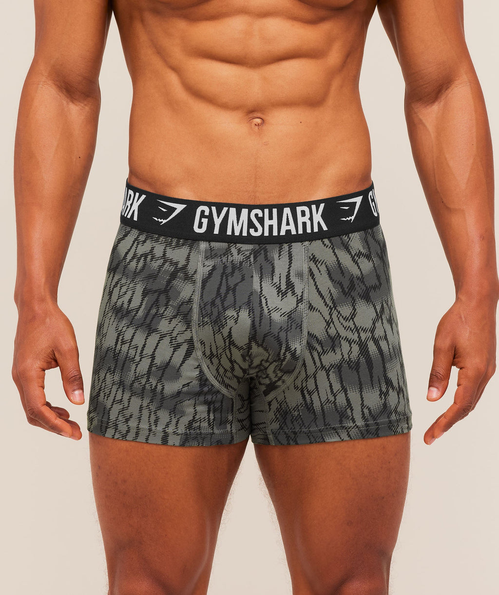 Boxer Brief 5PK - Ash Grey/Chalk Beige/Lifestyle Brown/Espresso Brown — imagem 1