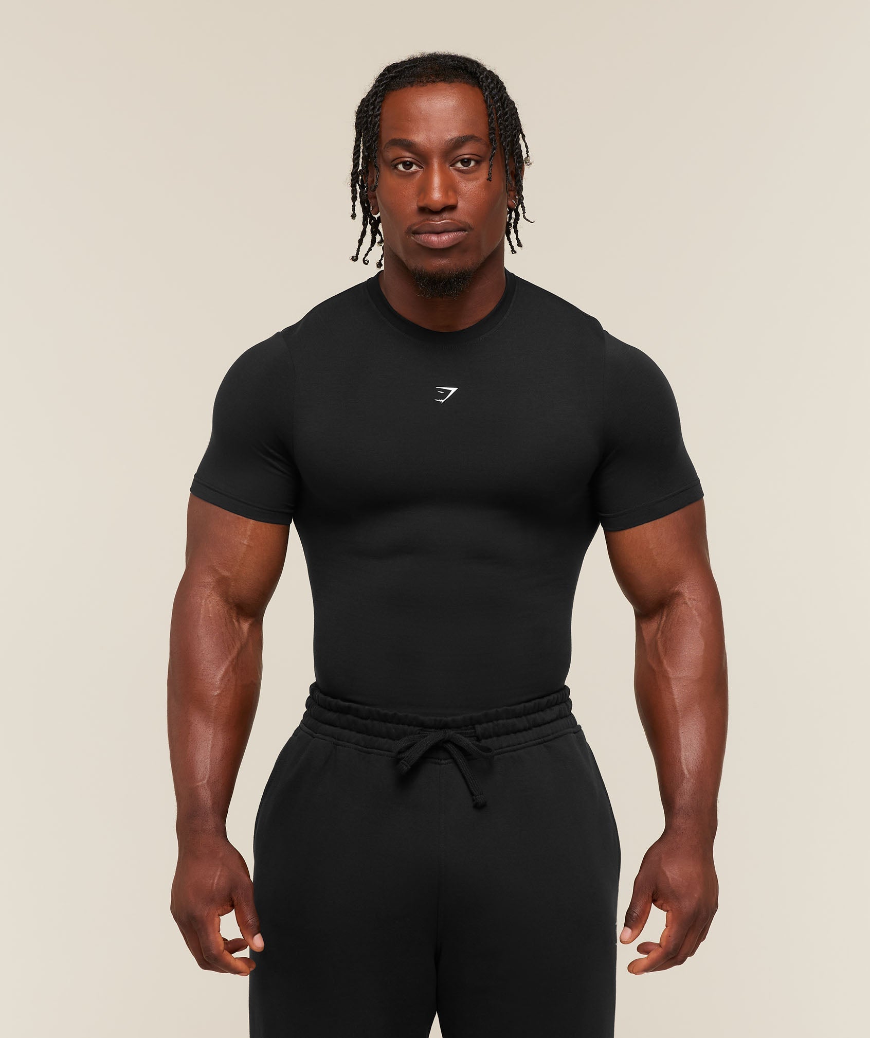 Super Soft Muscle Tee - Black — imagem 1
