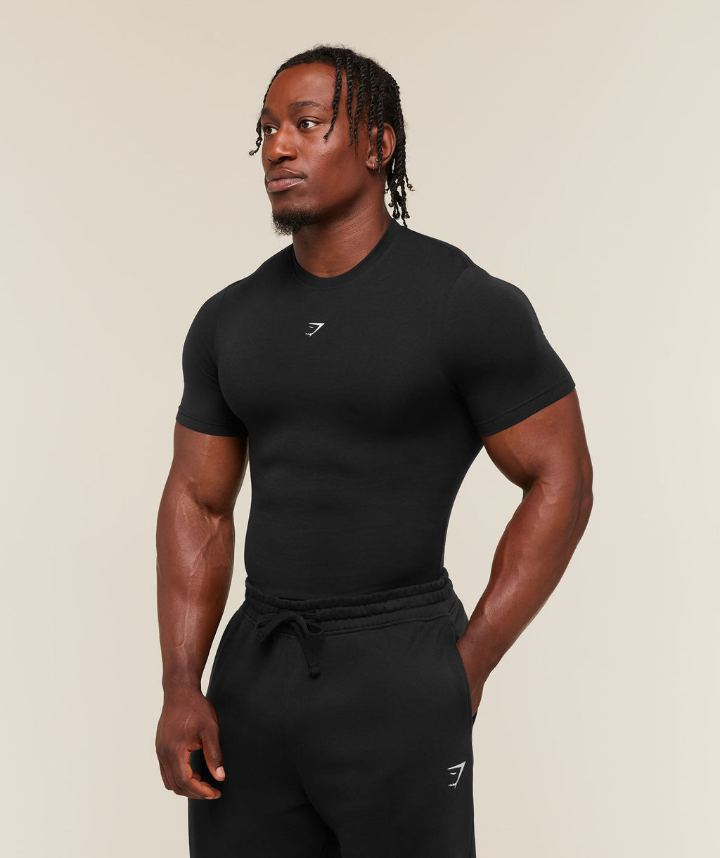 Super Soft Muscle Tee - Black — imagem 3