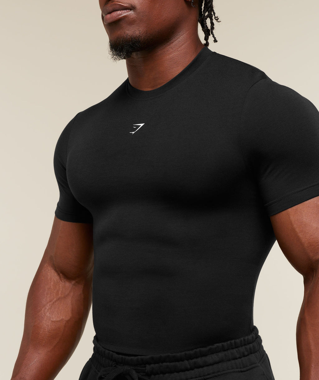 Super Soft Muscle Tee - Black — imagem 5