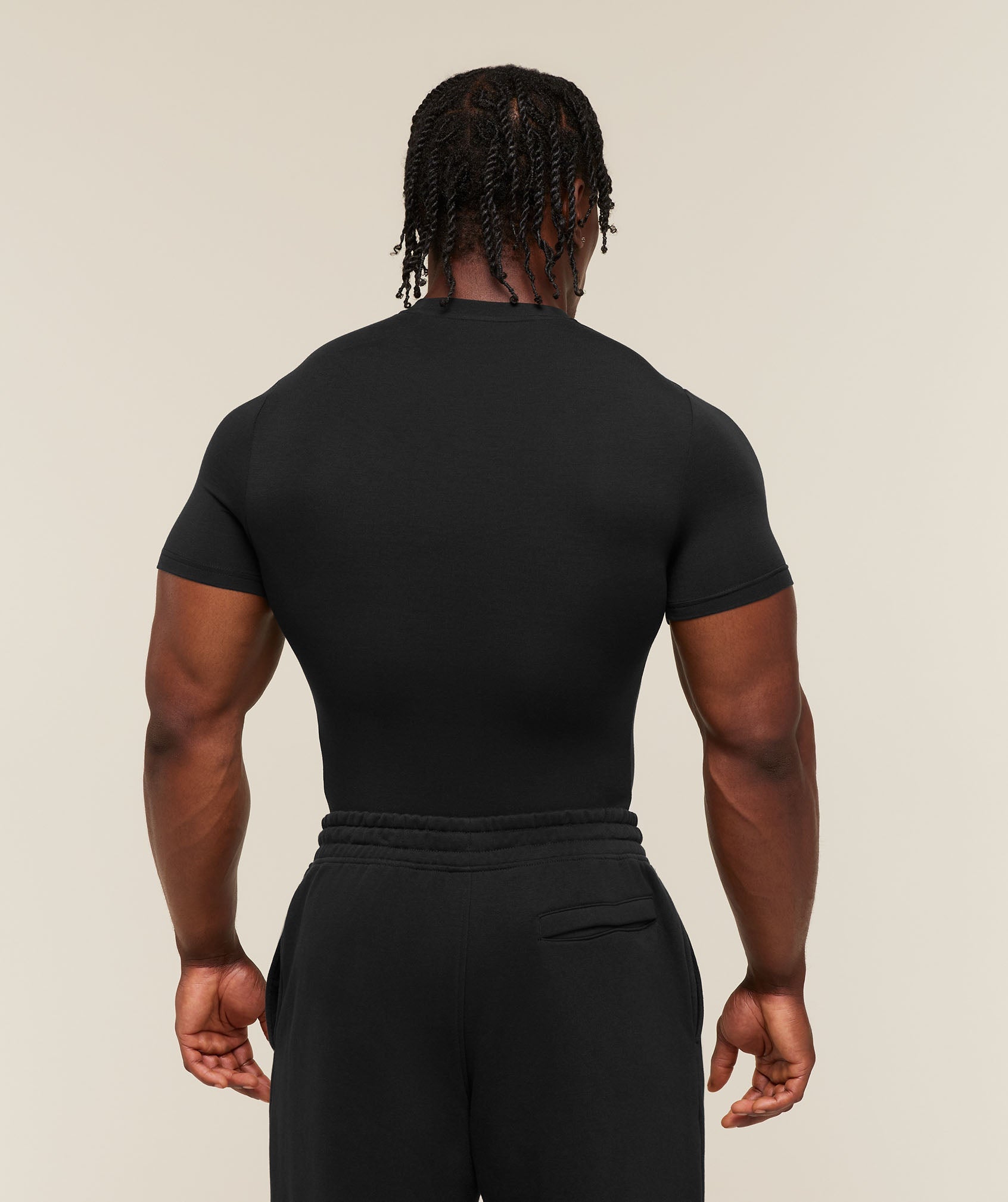 Super Soft Muscle Tee - Black — imagem 2
