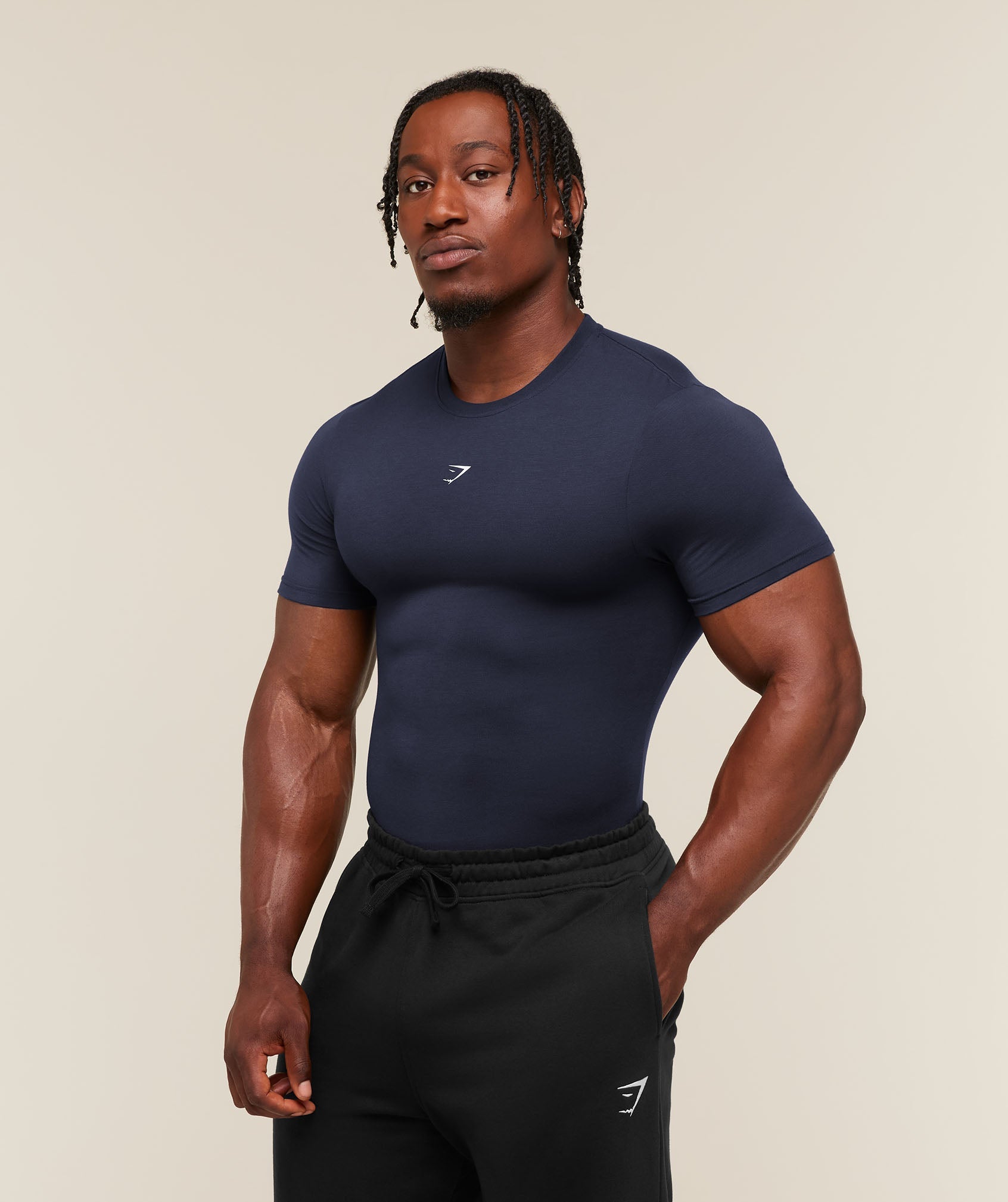 Super Soft Muscle Tee - Heavy Blue — imagem 3