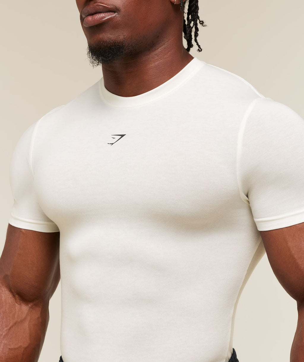 Super Soft Muscle Tee - Soft White — imagem 5