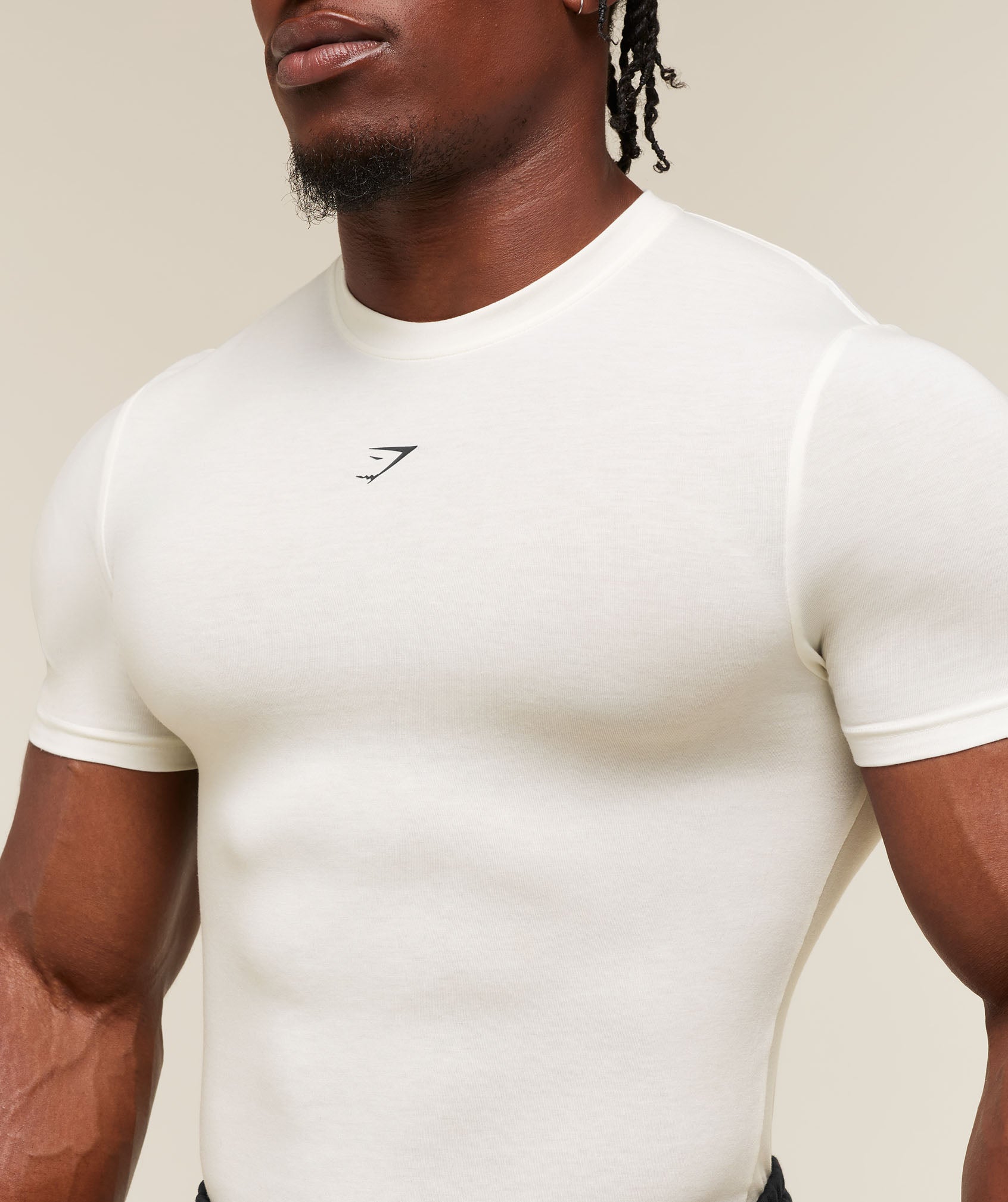 Super Soft Muscle Tee - Soft White — imagem 5