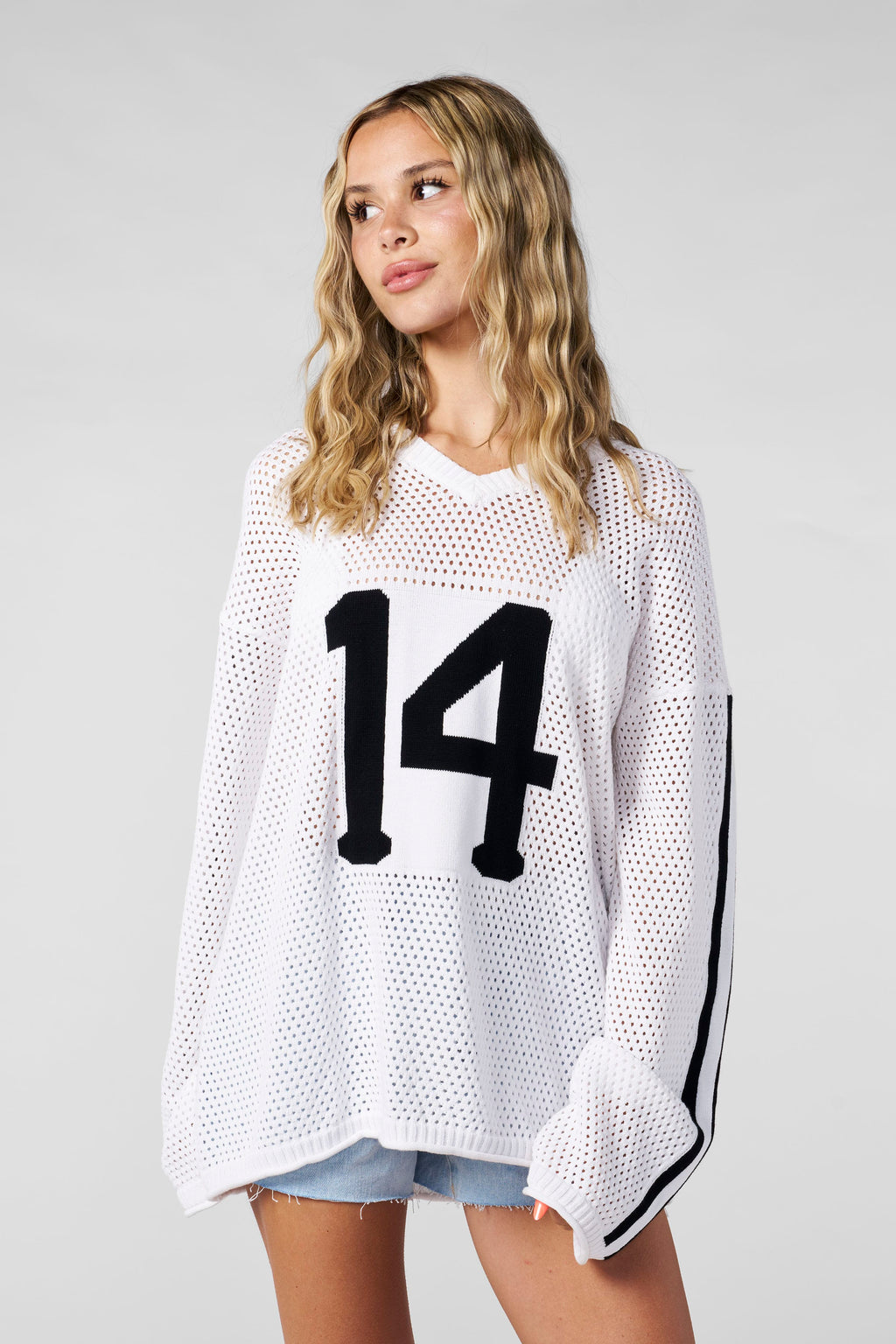 W4001 Crochet Jersey — imagem 7