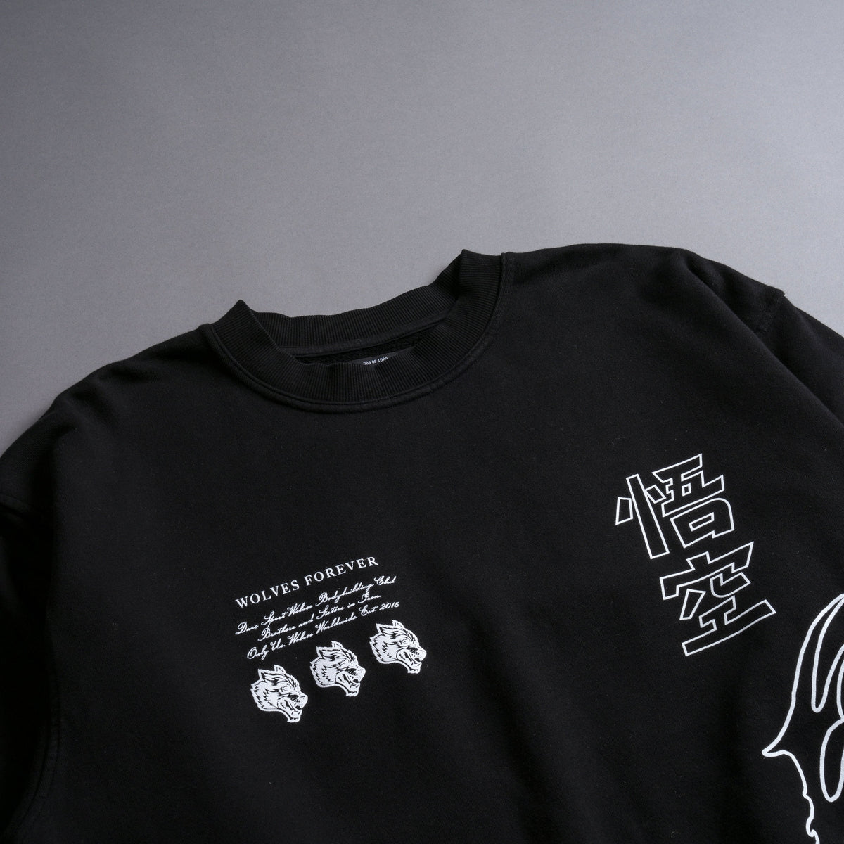 Goku London Crewneck in Black — imagem 8