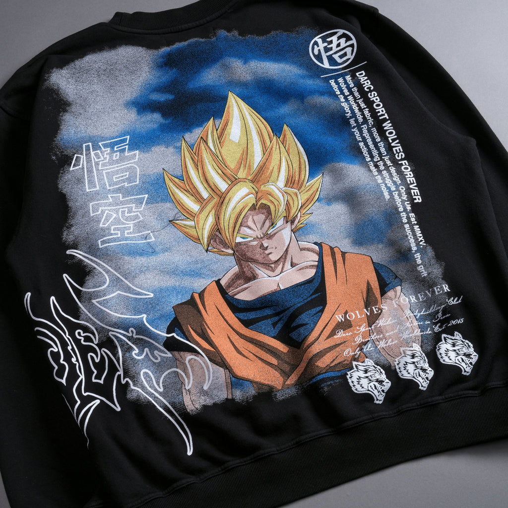 Goku London Crewneck in Black — imagem 10