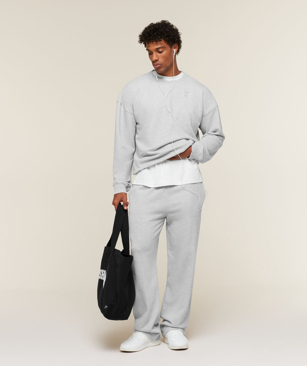 Campus Crest Sweatshirt - Bros Soft Grey Marl — imagem 5