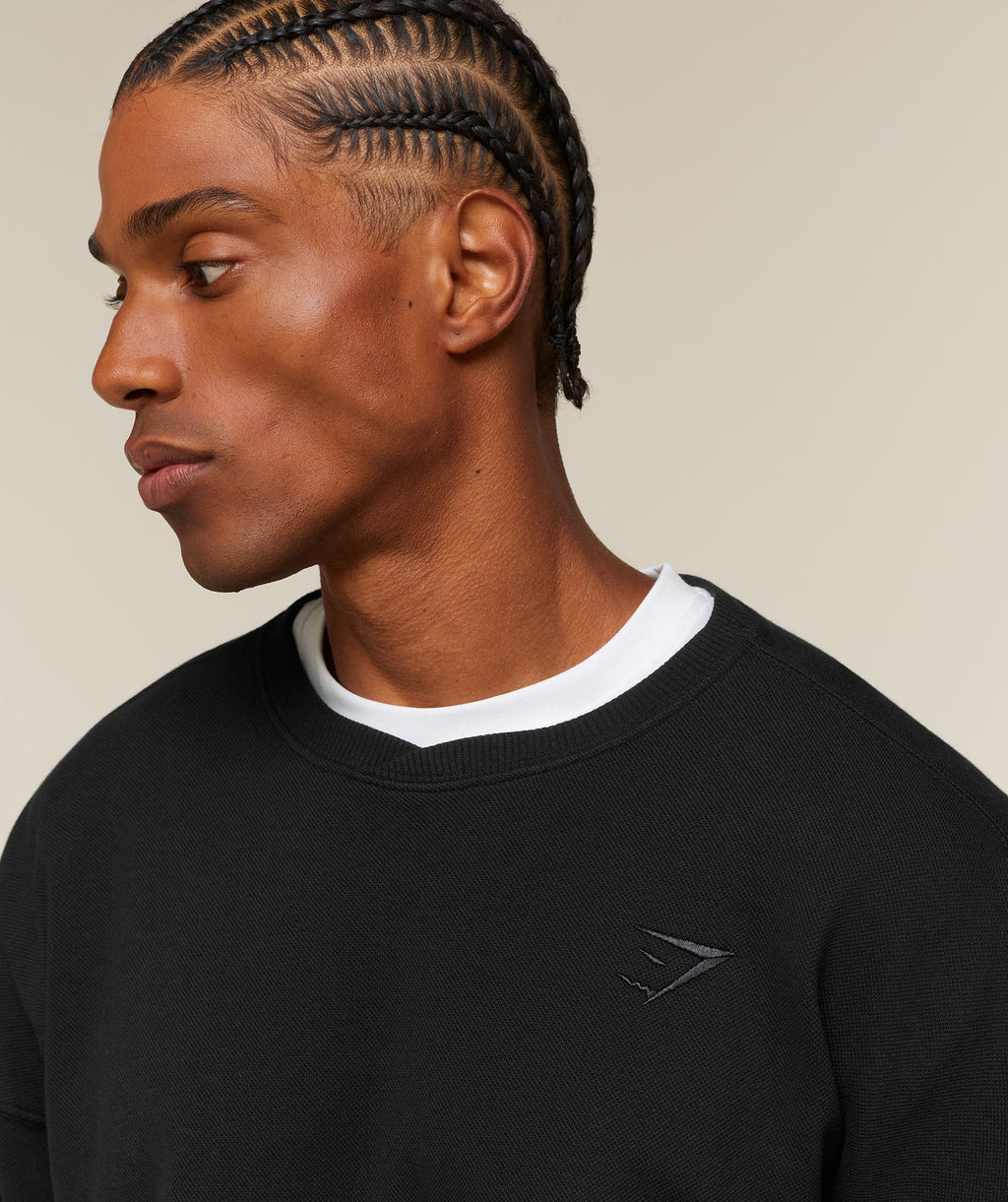 Campus Crest Sweatshirt - Black — imagem 4