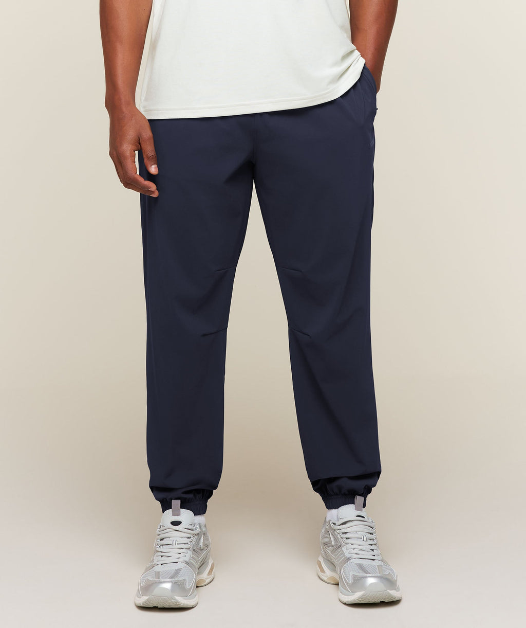 Campus Crest Cuffed Pants - Heavy Blue — imagem 1