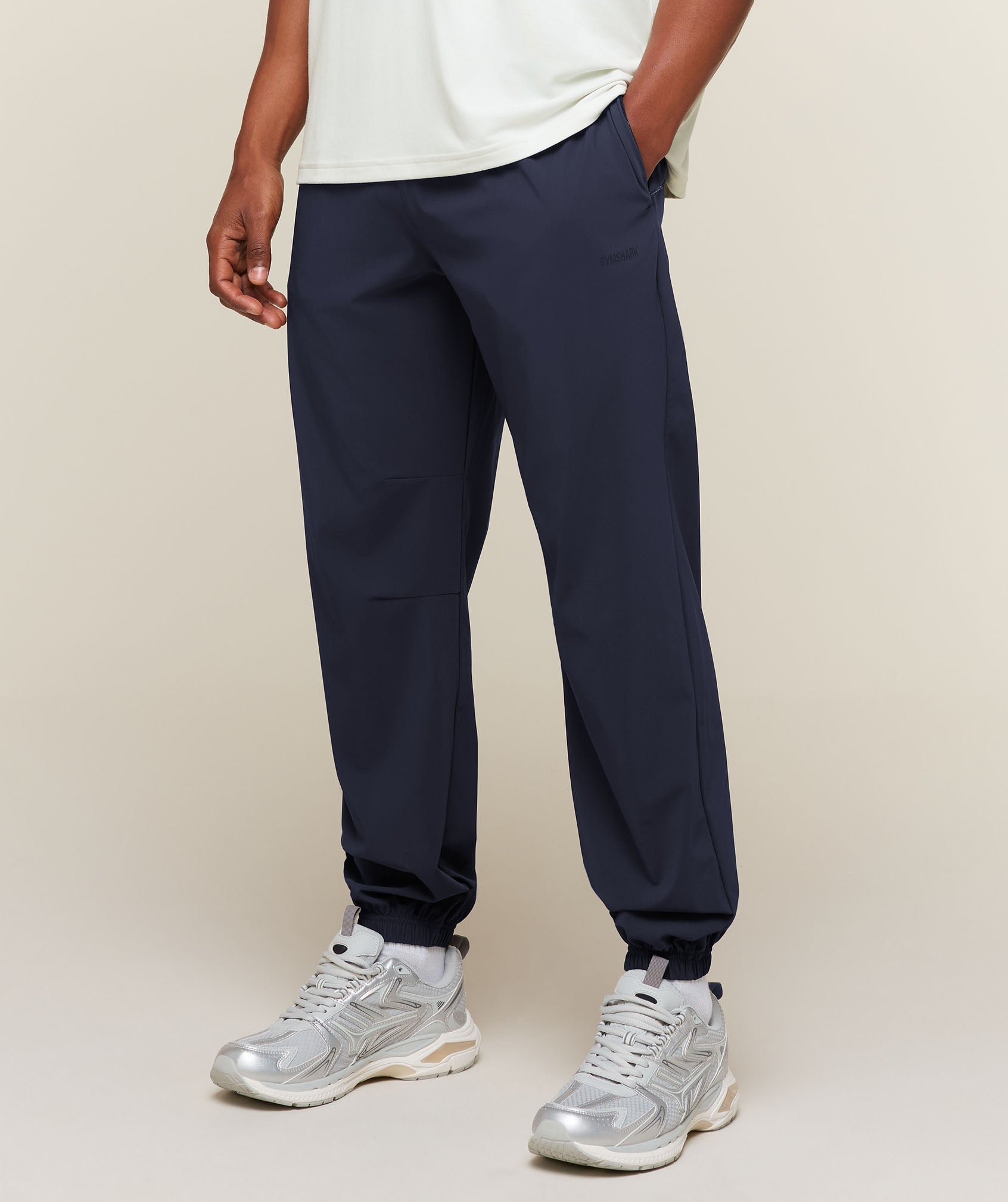 Campus Crest Cuffed Pants - Heavy Blue — imagem 2