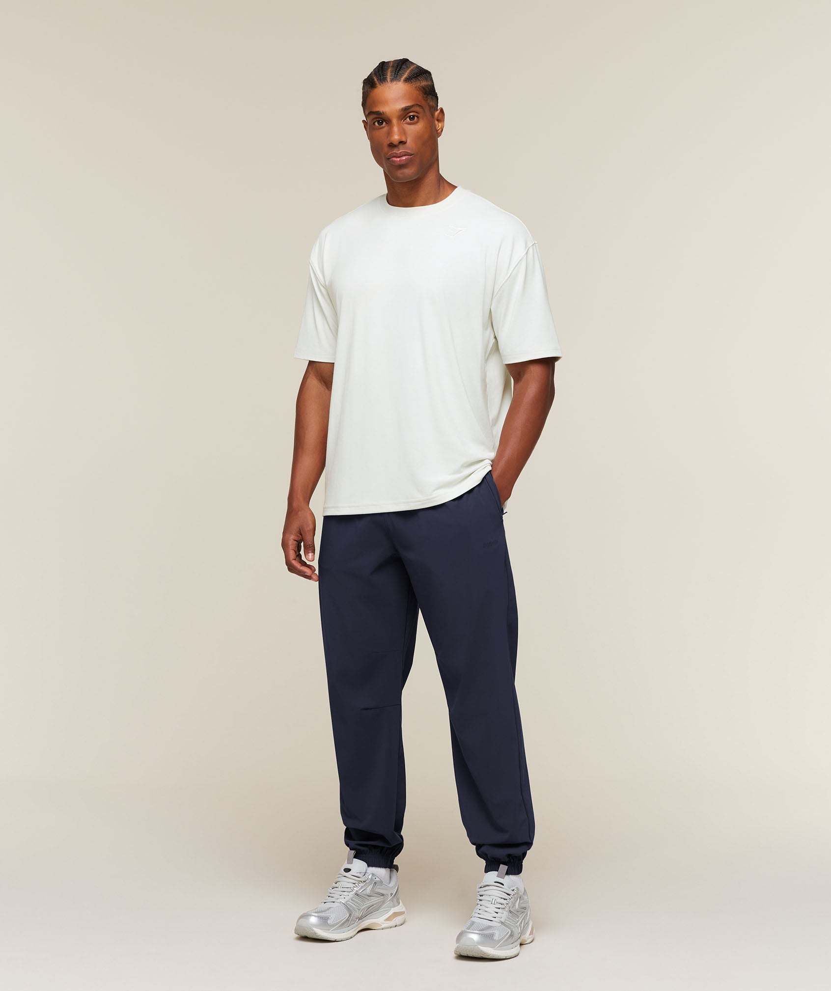 Campus Crest Cuffed Pants - Heavy Blue — imagem 6