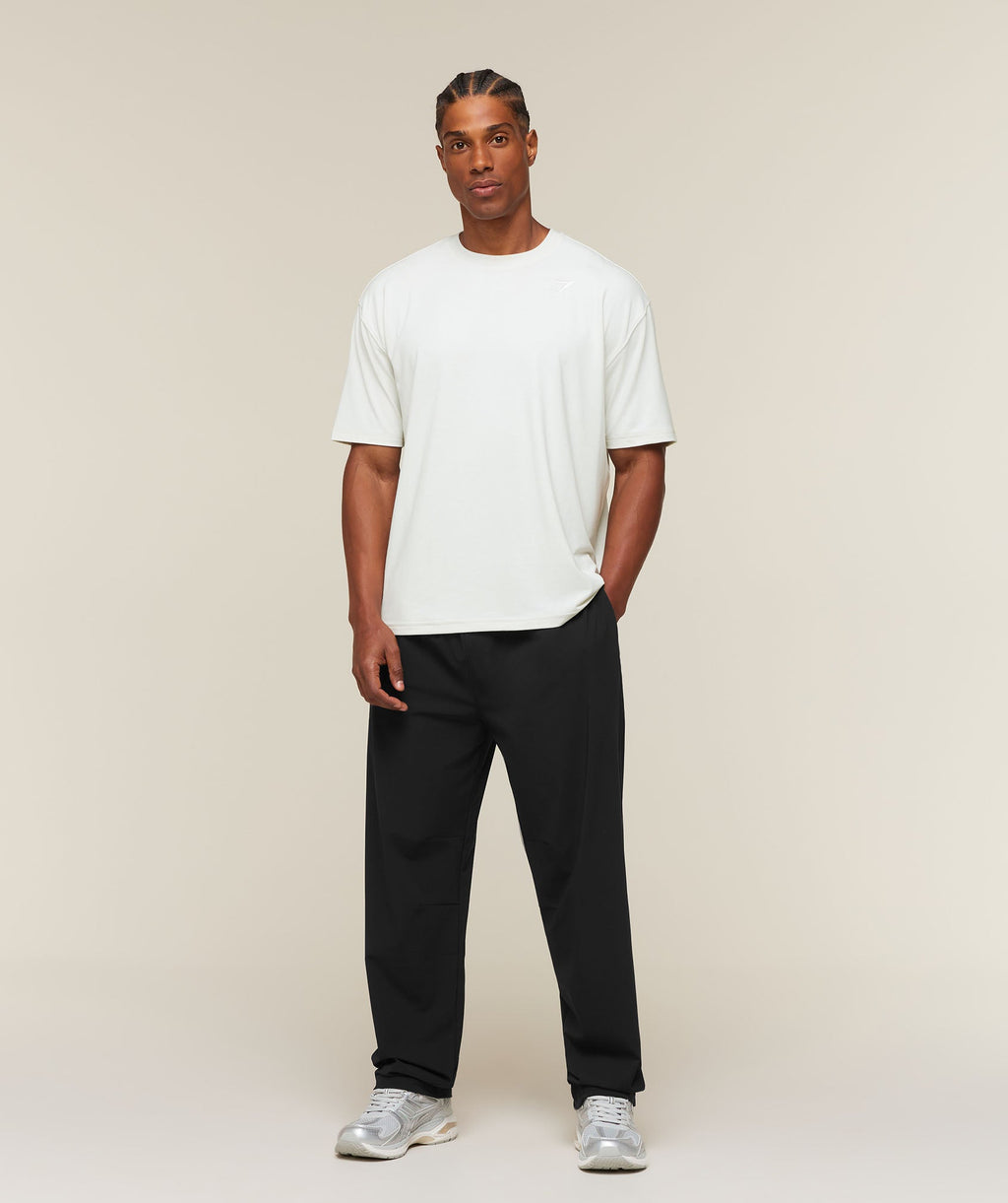 Campus Crest Oversized Pants - Black — imagem 6