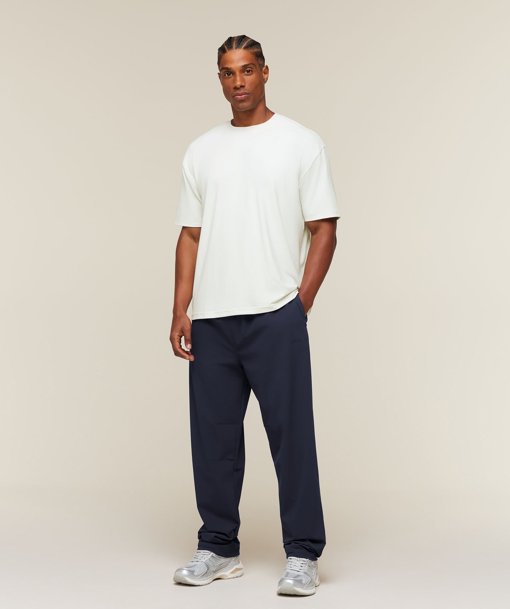 Campus Crest Oversized Pants - Heavy Blue — imagem 6