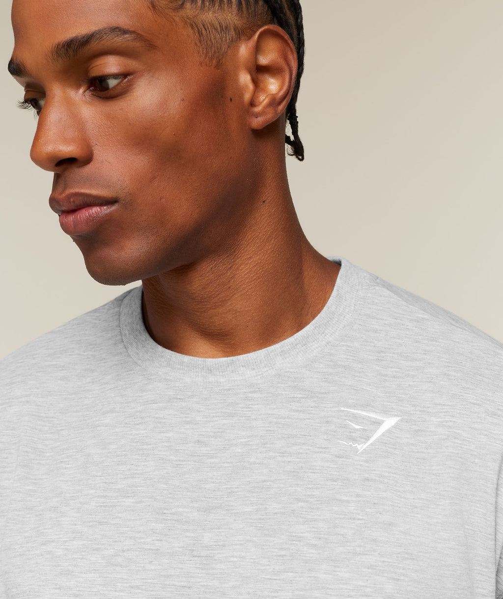 Campus Crest T-Shirt - Bros Soft Grey Marl — imagem 4