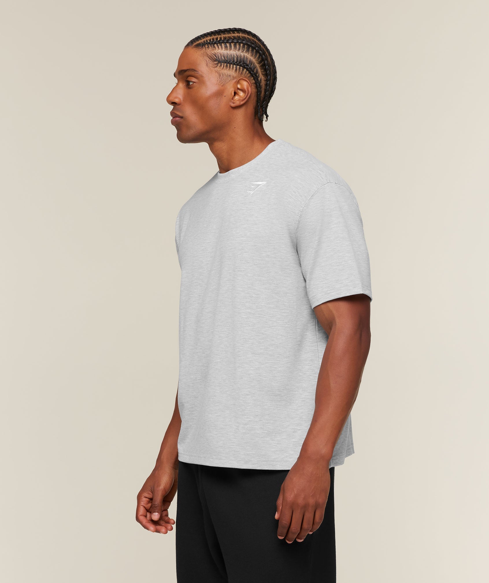 Campus Crest T-Shirt - Bros Soft Grey Marl — imagem 3