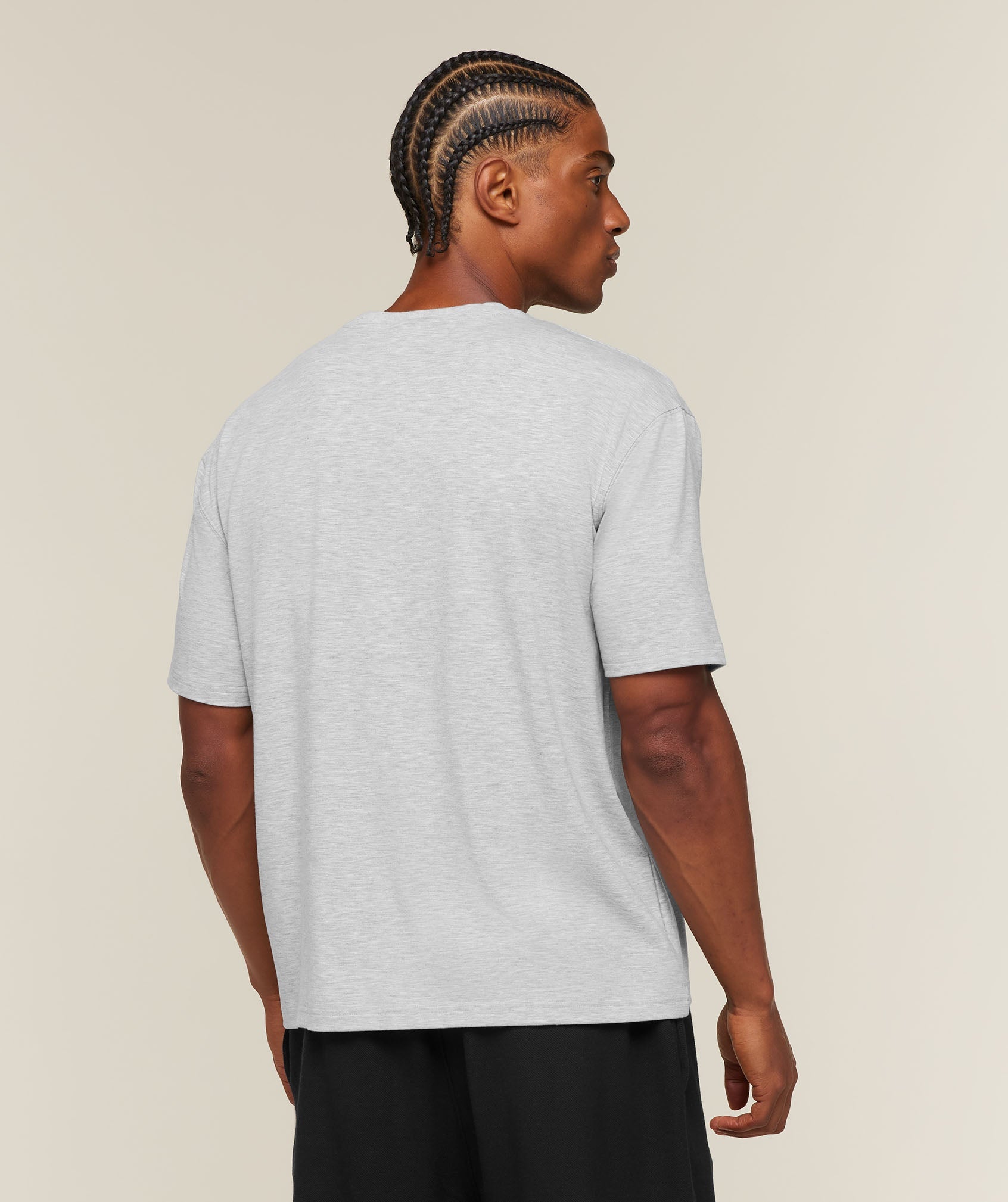 Campus Crest T-Shirt - Bros Soft Grey Marl — imagem 2