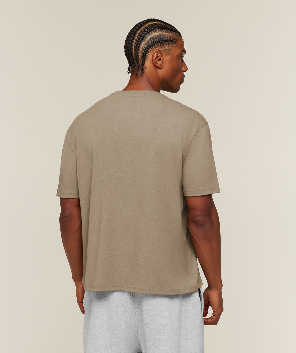 Campus Crest T-Shirt - Lifestyle Brown — imagem 2