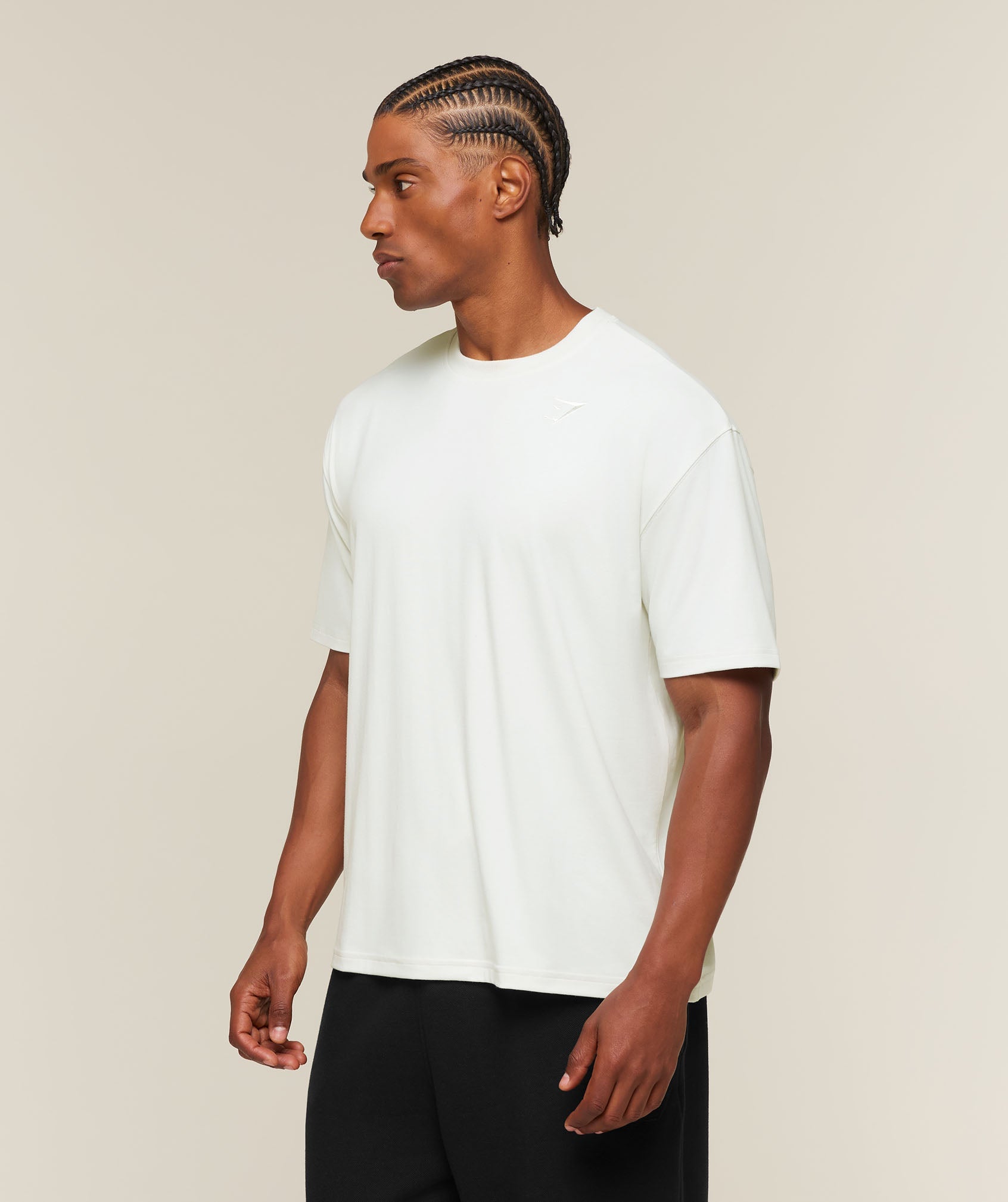 Campus Crest T-Shirt - Soft White — imagem 3