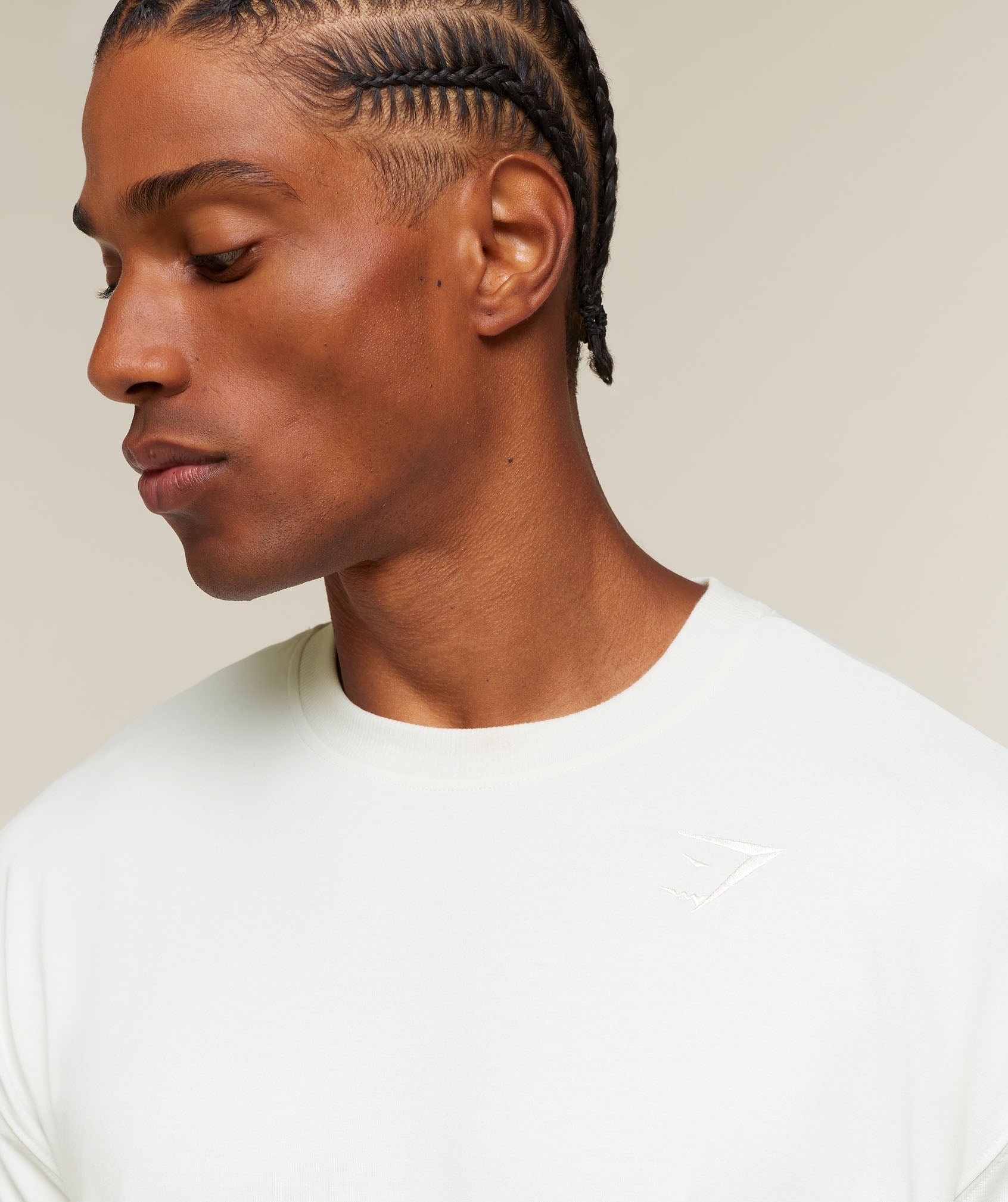 Campus Crest T-Shirt - Soft White — imagem 4