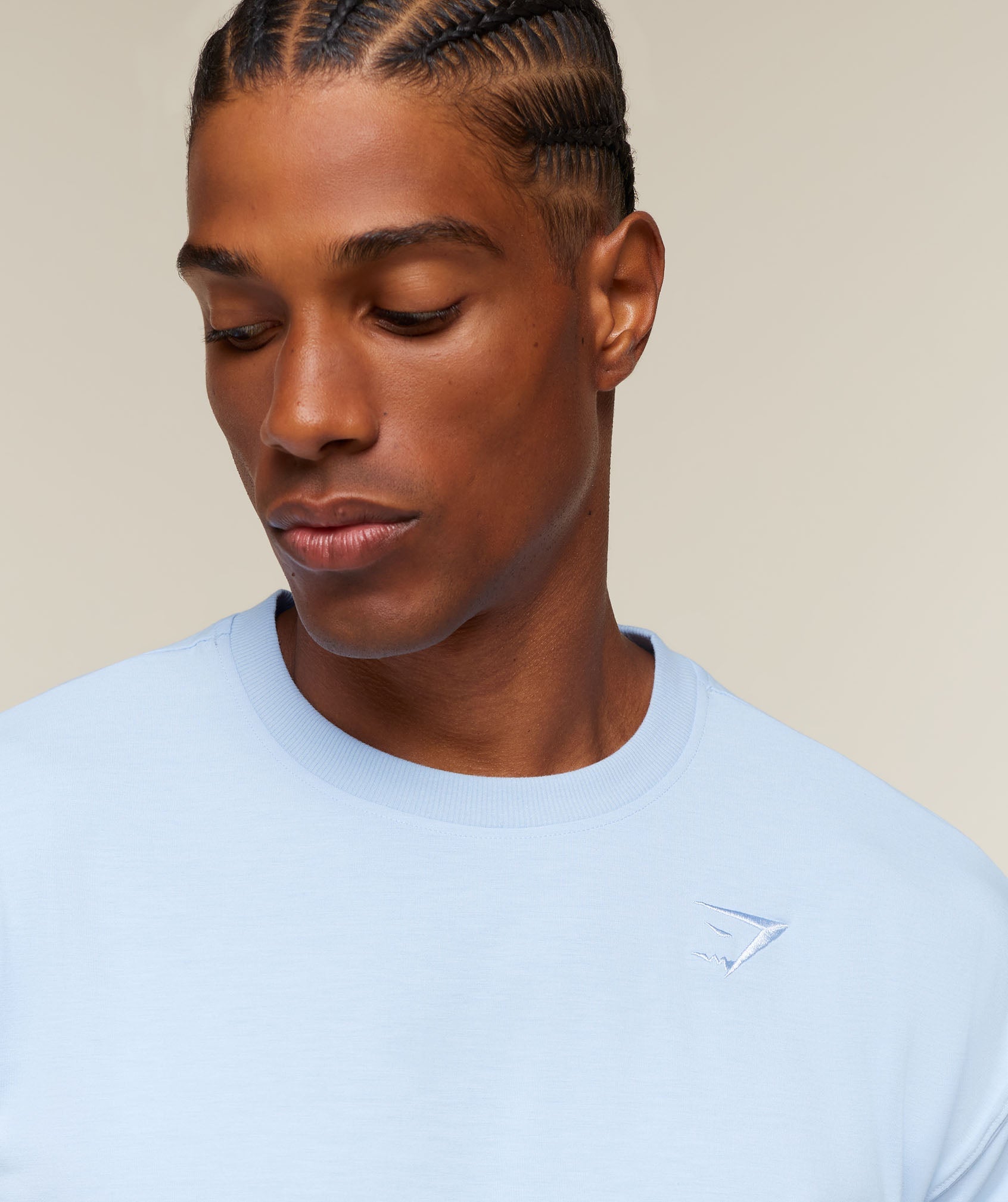 Campus Crest T-Shirt - Tranquil Blue — imagem 4