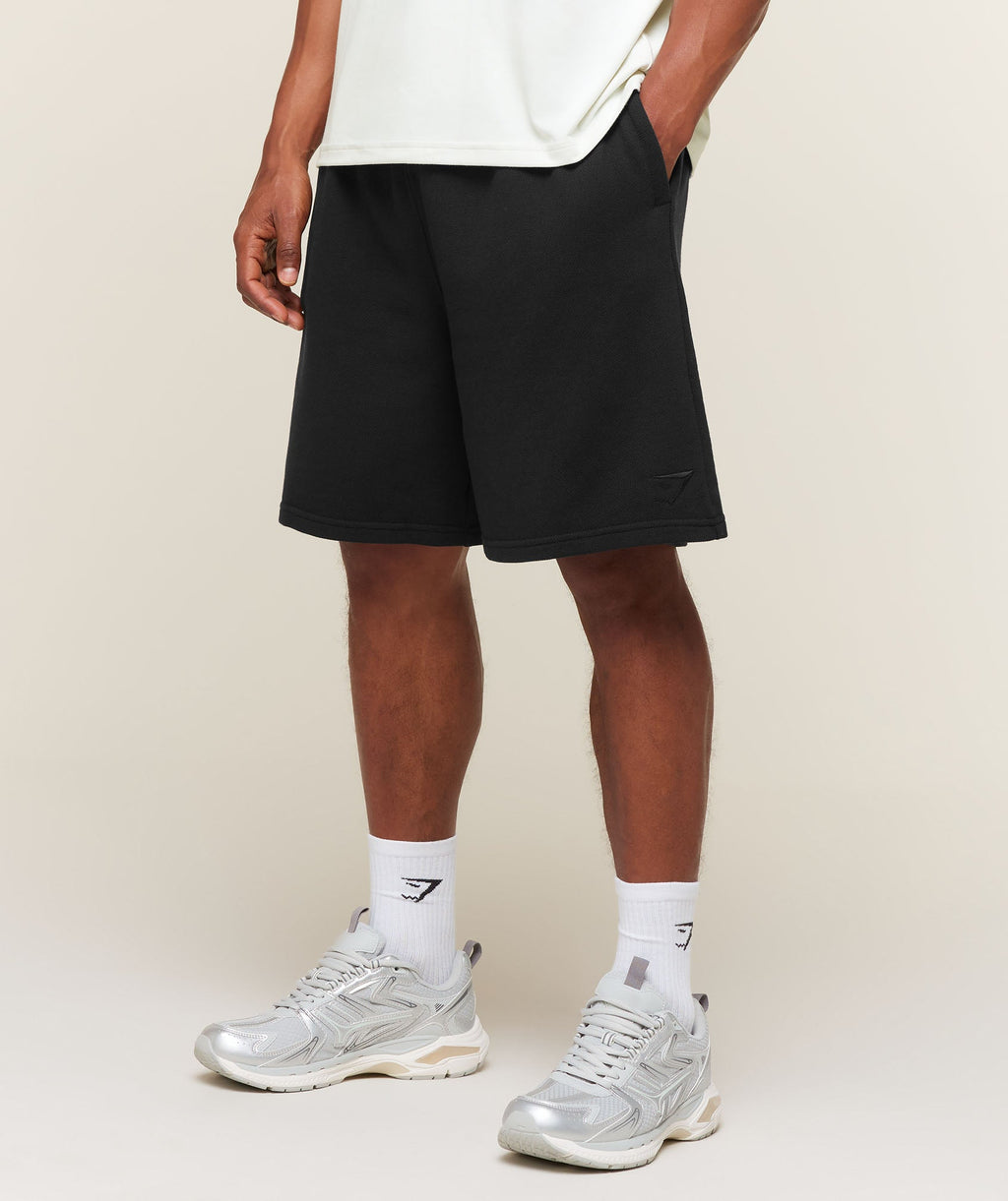 Campus Crest Shorts - Black — imagem 2