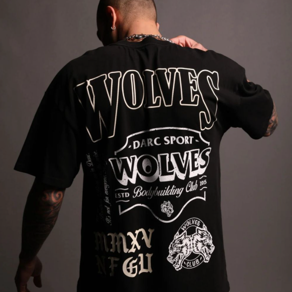 Camiseta Wolves Gym Clássica Unissex