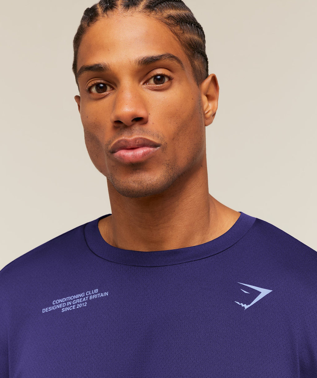 Conditioning Club Oversized T-Shirt - Indigo Purple/Steady Purple — imagem 7
