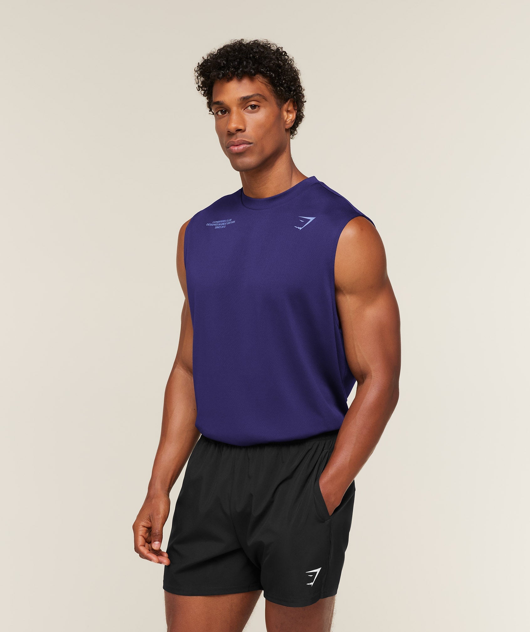 Conditioning Club Tank - Indigo Purple/Steady Purple — imagem 3