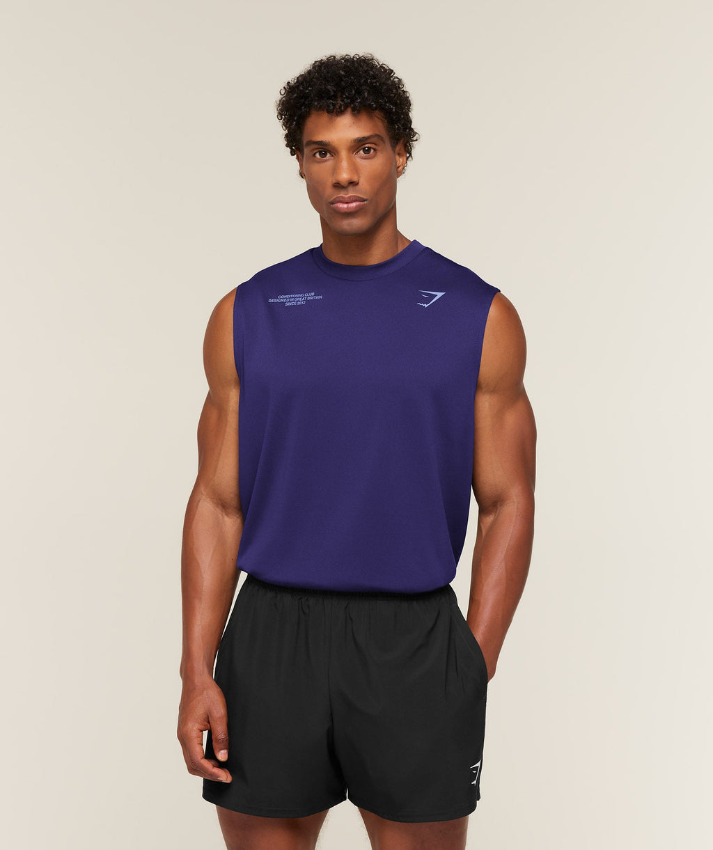 Conditioning Club Tank - Indigo Purple/Steady Purple — imagem 1