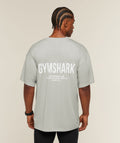 Conditioning Club Oversized T-Shirt - Light Grey/White — imagem 1