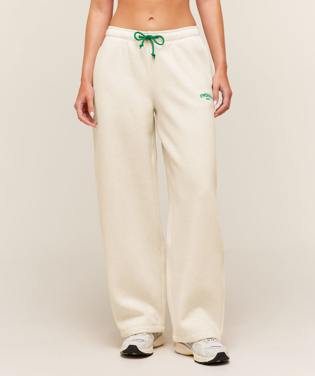 Cosy Luxe Campus Pants - Bros Chalk Marl — imagem 1