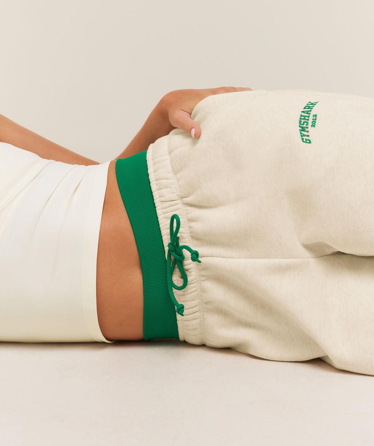 Cosy Luxe Campus Pants - Bros Chalk Marl — imagem 5