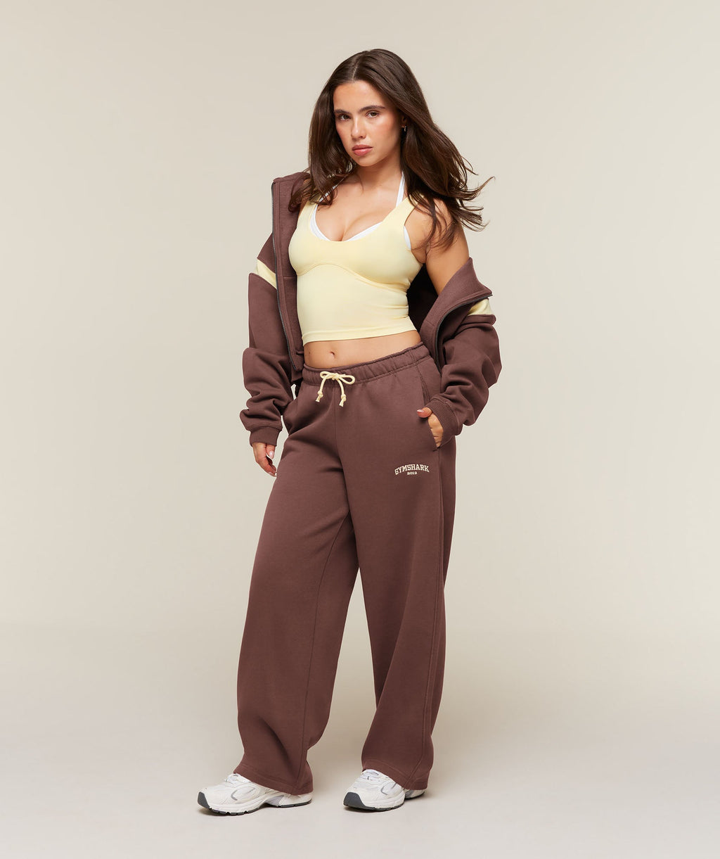 Cosy Luxe Campus Pants Short - Espresso Brown — imagem 4