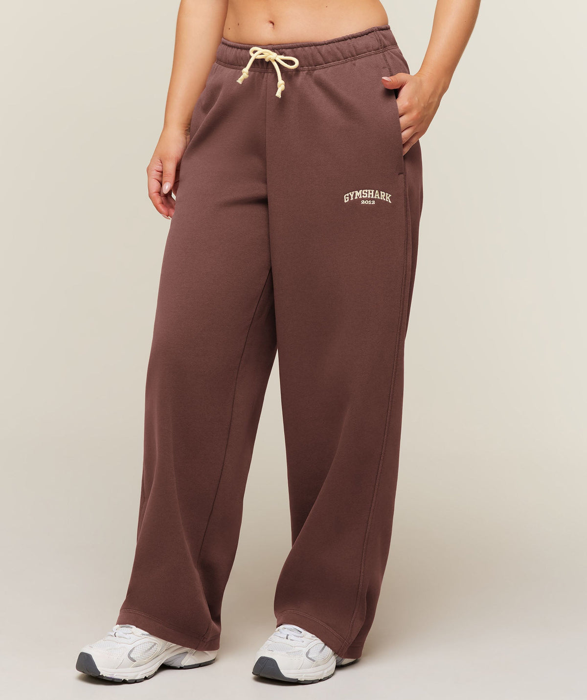 Cosy Luxe Campus Pants Short - Espresso Brown — imagem 3