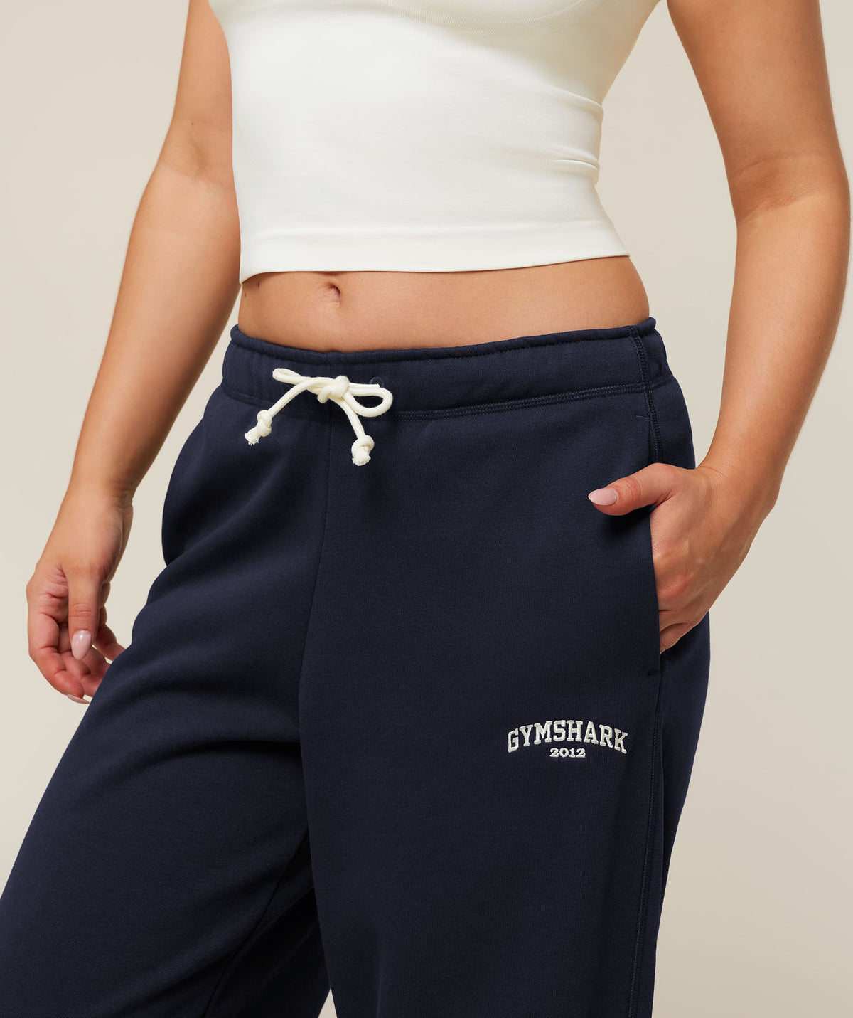 Cosy Luxe Campus Pants Short - Heavy Blue — imagem 5