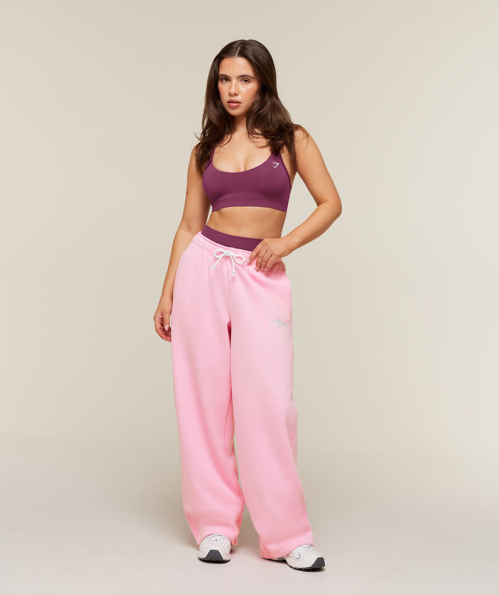 Cosy Luxe Campus Pants Short - Poise Pink — imagem 4