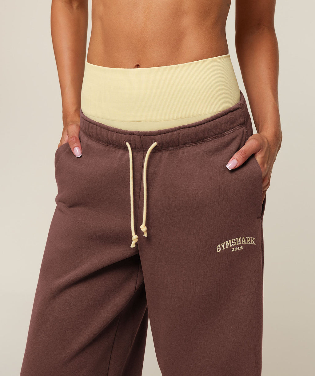 Cosy Luxe Campus Pants Tall - Espresso Brown — imagem 5