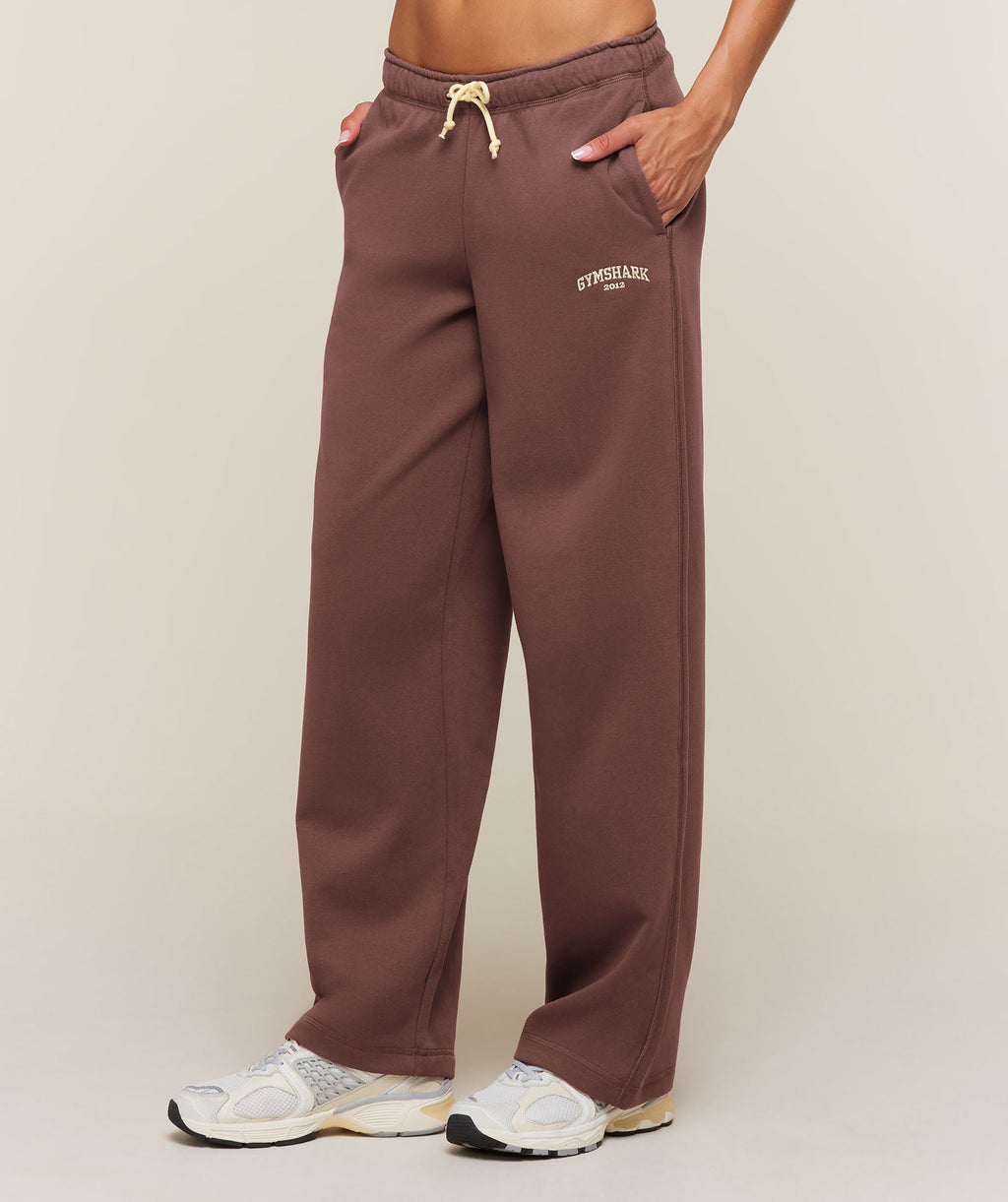 Cosy Luxe Campus Pants Tall - Espresso Brown — imagem 3