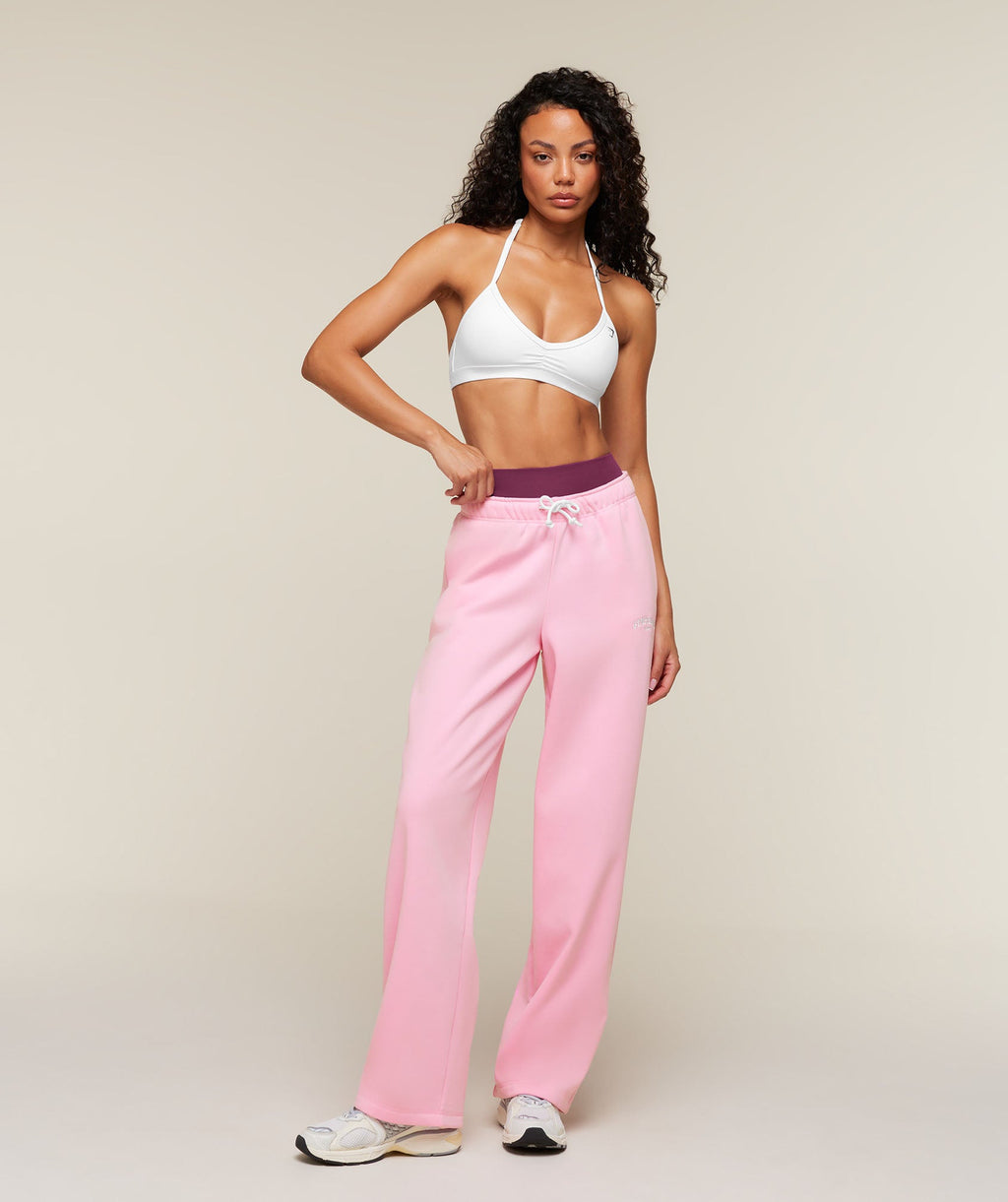 Cosy Luxe Campus Pants Tall - Poise Pink — imagem 4
