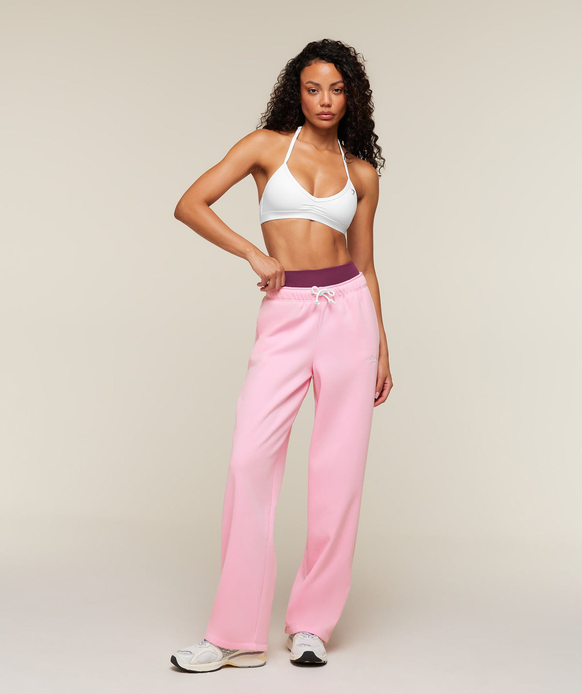 Cosy Luxe Campus Pants Tall - Poise Pink — imagem 4