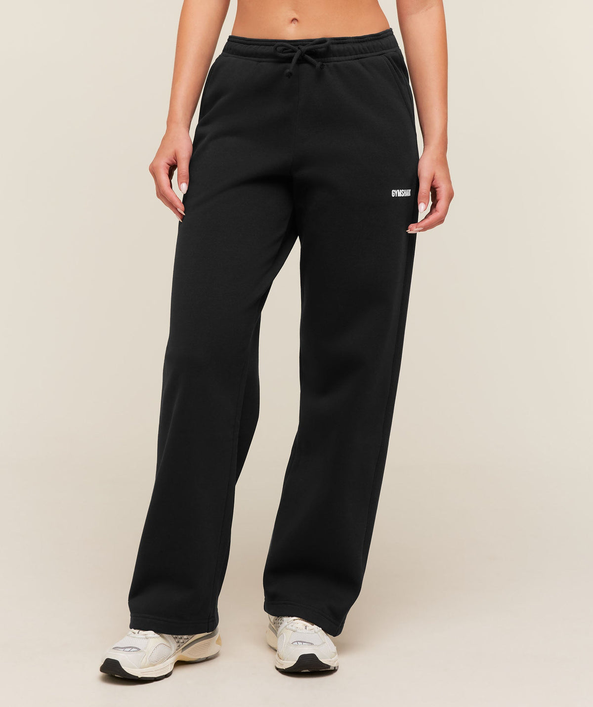 Cosy Luxe Straight Leg Regular Joggers - Black — imagem 3