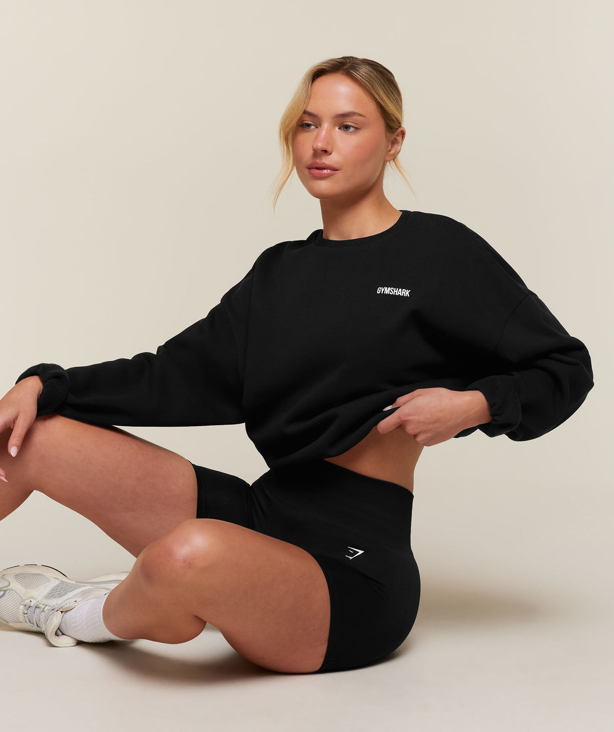 Cosy Luxe Sweatshirt - Black — imagem 5