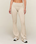 CottonMove™ Flared Leggings - Oat Marl — imagem 1