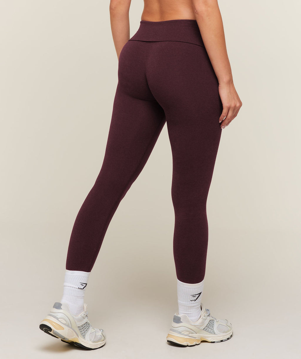 CottonMove™ Leggings - Calm Purple Marl — imagem 2