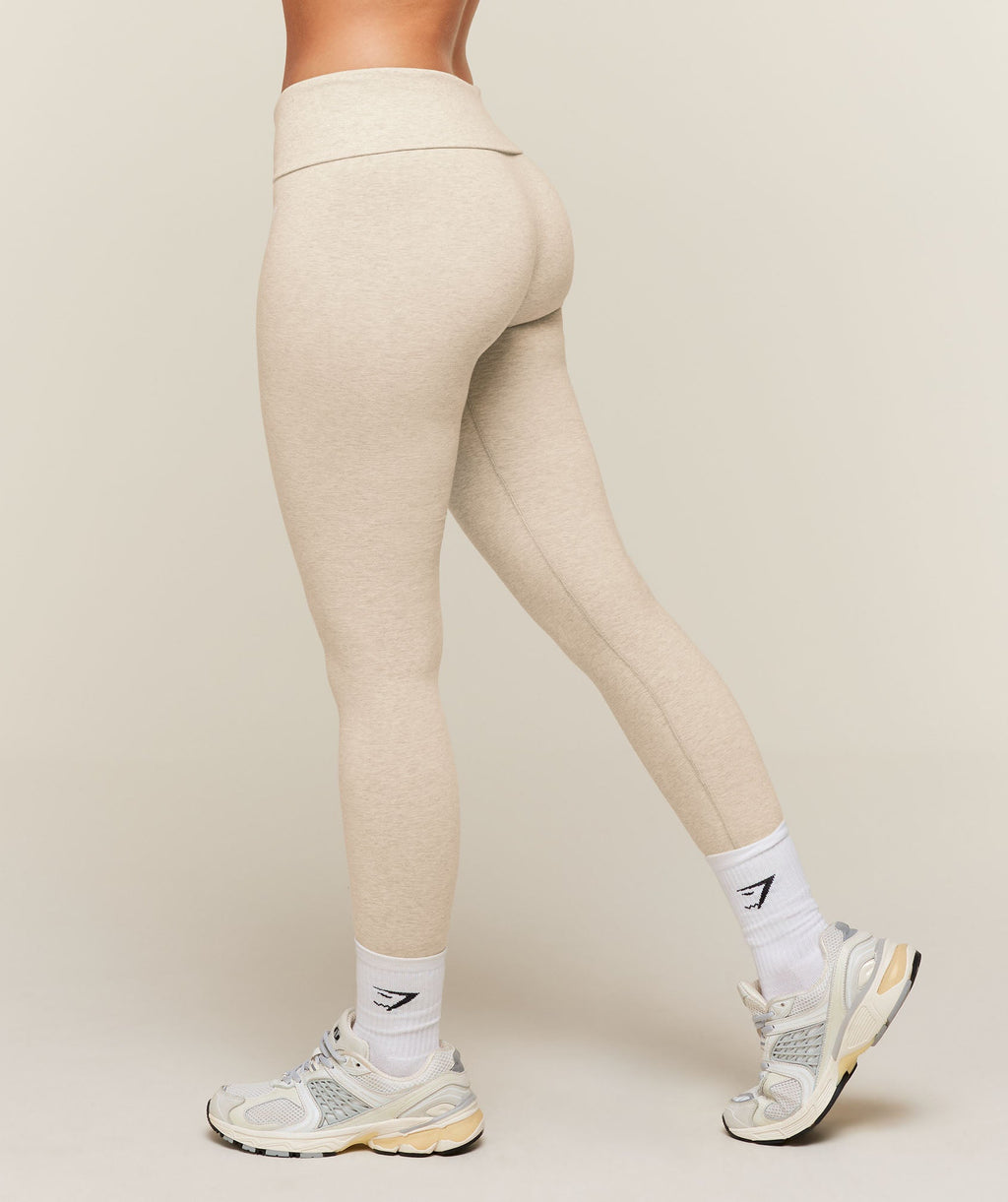 CottonMove™ Leggings - Oat Marl — imagem 5