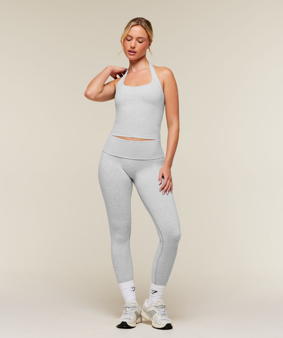 CottonMove™ Leggings - Soft Grey Marl — imagem 5