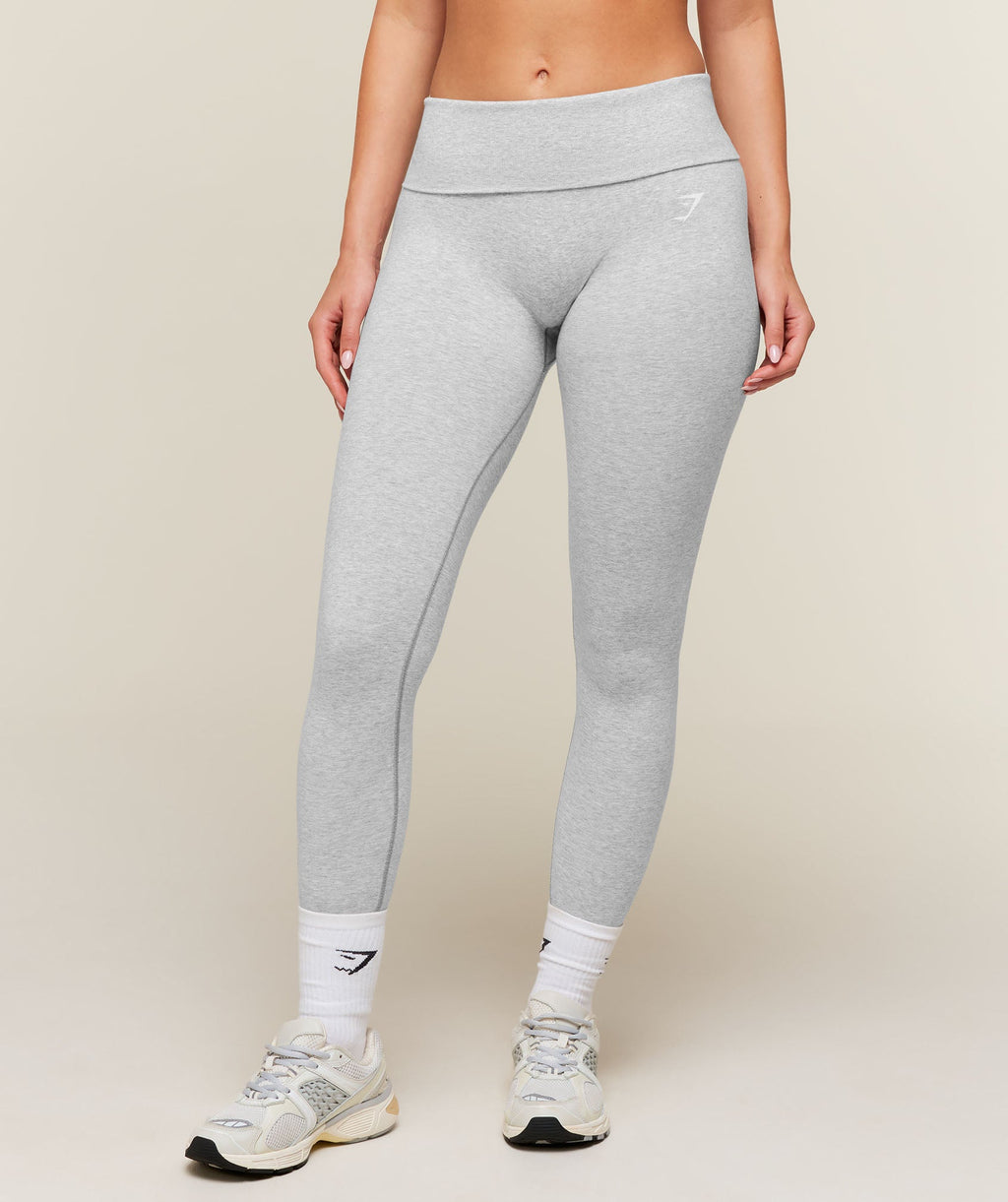 CottonMove™ Leggings - Soft Grey Marl — imagem 1